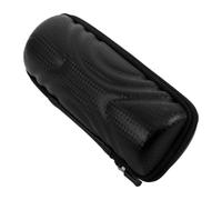 DIYEAH Sacoche Rigide pour Vélo, Étui EVA Noir pour Réparations Rapides | Compartiments Internes, Fermeture Zippée Scellée, Protège Outils et Capsules de Gaz, pour Sorties Trail