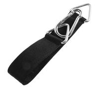 DIYEAH Sangle Suspendre pour Hamac, 50cm, Nylon Noir, Robuste | Réglable, Installation Facile, Usage Intérieur Extérieur, pour Paquet de Sable et Équipement de Gym