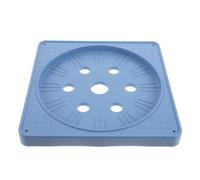 DIYEAH Support Pivotantes Bouteille pour Plastique Propane Gaz en Mobile Résistant aux Intempéries avec roulettes Base Stable de 100kg pour Réservoir pour Aventures BBQ en Extérieur
