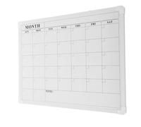 DIYEAH Tableau Blanc Facile à Écrire et Effacer, Organisateur Gain de Place Double Face en Plastique et Fer pour Bureau ou Salle de Classe pour Enseignants et Garçon et Filles