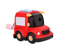 DIYEAH Taille-crayon Surface Lisse en Plastique et Métal de Voiture Rouge Manuel Ergonomique Aiguiseur Crayon pour Garçon et Filles pour Garçons et Filles