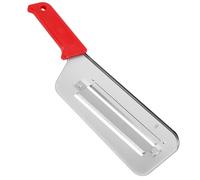 DIYEAH Trancheuse Cuisine Rouge en Acier Inoxydable Double Lame, Coupe-légumes Multifonction Facile à Nettoyer pour Usage Cuisine