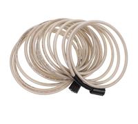 DIYEAH Tuyau D'extension Flexible pour Nettoyeur Haute Pression 15m en Fibre Tressée Embout Convivial et Sortie d'eau Antidéflagrante pour Nettoyage