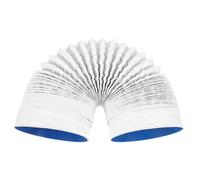 DIYEAH Tuyau Évacuation de Séche-linge Conduit de Cheminée Flexible Tuyau Évacuation Domestique Flexible Conduit de Cheminée Coudé Accessoires pour Réchaud de Camping
