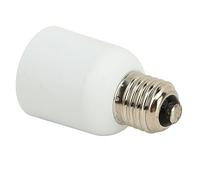 Diyeeni Adaptateur de Douille E27 vers E40, Résistant à la Chaleur, Lot | Convertisseur de culot d\'ampoule LED avec contacts en cuivre, pour lampe E27 à E40, coque PBT ignifuge, 110-240V