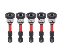 Diyeeni Jeu d'embouts de Tournevis Croisés 10 Pièces Embout de Tournevis Hexagonal Magnétique en Acier allié S2 de 1/4 Pouces avec Limiteur Anti-pénétration pour Pose de Vis pour Cloisons Sèches en