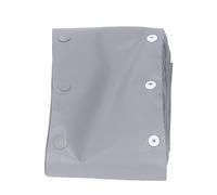 Diyeeni Manchon de Câble en PVC Ignifuge avec Boutons-Pression pour la Gestion des Fils, Gaine de Protection de Cordon de 25 Mm de Diamètre et 100 Mm de Large pour Les Robots Industriels