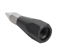 Diyeeni Pointe de Remplacement de Poteau à Prisme Léger, Point de Poteau Central Hexagonal en Fibre de Carbone pour l'arpentage, Dispositif de Centrage fileté en Alliage d'aluminium pour Un