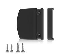 DIYGEEK Poignée de Porte Extérieure - Poignée de Terrasse à Vis Cachées, Sans Perçage pour Portes de Balcon, Terrasse et Moustiquaire, Résistant aux Intempéries et Durable, Noir