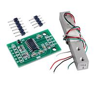 DIYmalls Load Cell 10 kg Capteur de poids + HX711 AD Amplificateur Modulepour Arduino ESP32 Development Board (10kg)