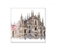 DIYthinker La cathédrale de Milan à Milan Italie Céramique Bisque Carrelage Salle de bains Décor de cuisine Carreaux de céramique Carreaux Moyen
