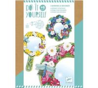 Djeco Coffret miroirs à décorer - Vert floral
