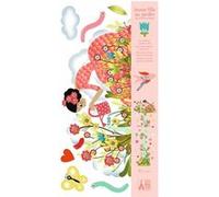 Djeco DD04041 - Stickers toise Jeune fille au jardin G