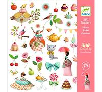 Djeco - DJ08884 - 160 Stickers Le Gouter Des Princesses - Multicolore