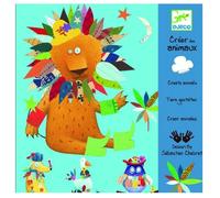 Djeco Kit créatif stickers animaux