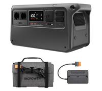 DJI Power 1000 V2, Station électrique portable, générateur solaire avec 100W panneau solaire, batterie LFP de 1 024 Wh, sortie de 2 600 W, alimentation automobile, camping, camping-car