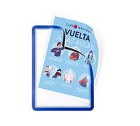 Pochettes magnétiques TARIFOLD A4 bleu - Lot de 2