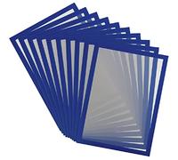 Tarifold Cadre d'affichage magnétique Magneto Solo Pro 195231 A4 Bleu Lot de 10