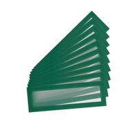 DJOIS by Tarifold Magneto Pro Solo - Pochette murale en-tête - Cadre vert - Lot de 10