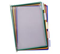 DJOIS by Tarifold Pochettes à pivot A4 pour le kit mural métal - lot de 10 assorties