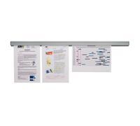 DJOIS by Tarifold Rail de présentation magnétique Jalema Grip L.120 cm - Aluminium