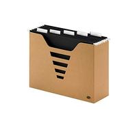 Djois, Kraft 3005731003 - 3 Boîtes pour Dossiers Suspendus avec 5 Dossiers Euroflex Inclus, Certifiées FSC®, Format A4