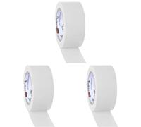 Djois Tarifold Fr 197702- Ruban de marquage au sol PVC, largeur 50 mm, longueur 33 m -Vinyle 150µ, Blanc (Lot de 3)