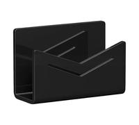 Djowyh Organisateur de lettres - Support de bureau en acrylique pour documents et enveloppes - Système de rangement multifonction pour documents, cartes postales, trieur de bureau, bureau à domicile