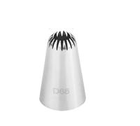 DJSKLDF Douille Patisserie 1/3 pièces #9FT # D66#199 étoile Ouverte Cupcake Cookie glaçage Douilles de tuyauterie gâteaux pâtisserie Conseils Tube crème Buses Outils décoration gâteau(D66)