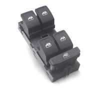 DKAEUK VWWS018 Bouton de commutation de vitres électriques Lumière blanche 5G0959857D pour Atlas e-Golf Golf Passat Polo Taigo Taos T-Cross Teramont T-Rox Enyaq Fabia Kodiaq Octavia Scala Superb