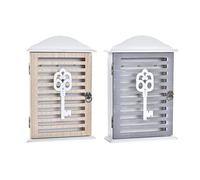 DKD Home Decor Armoire à clés, Bois d'ingénierie, Gris, Estándar