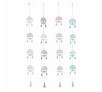 DKD Home Decor Décoration Suspendue - 4 Unités
