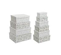 DKD Home Decor Ensemble de boîtes, standard