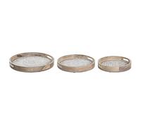 DKD Home Decor Ensemble de Plateaux, Standard