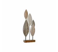 DKD Home Decor Figurine Bambou/Fer Volets