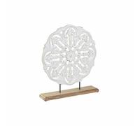 DKD Home Decor Figurine Blanc