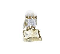 DKD Home Decor Figurine Hiboux Résine Traditionnelle