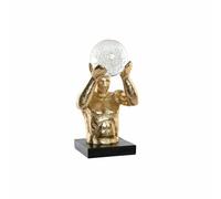 DKD Home Decor Homme Moderne - Noir Doré