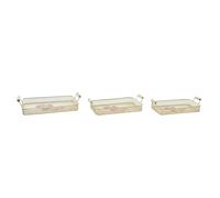 DKD Home Decor Jeu de Plateaux, Standard