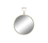 DKD Home Decor Miroir Mural 59 x 3 x 78 cm Verre Métal Blanc Vintage