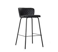 DKD Home Decor Tabouret 40 x 42,5 x 81,5 cm Noir Bleu Métal Blue Marine
