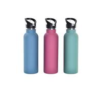 Bouteille Isotherme - Dkd Home Decor - Standard - Acier Inoxydable - 7,2 X 7,2 X 27 Cm - Mixte Multicolore