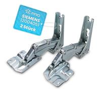 DL-pro Charnières de porte sans patte latérale pour Bosch Siemens 12004051