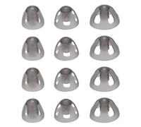 DLDIZM Embouts pour Prothèses Auditives 12 Pièces - Dômes en Silicone Souple Ouverts Accessoires Remplaçants Universels pour Appareils Auditifs BTE RIC Adultes Seniors Confortables Respirants