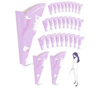 DLDIZM Urinoir Femme Jetable Portable 30 pièces, Urinoir en Papier Pliable pour Pipi Debout,Idéal pour Voyage Camping Randonnée Grossesse et Longs Trajets en Voiture