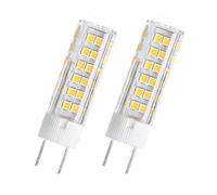 DLEDMOP 2PCS G8 Ampoule LED 7W AC 220V G8 Bi-Pin Base 4000K Blanc Naturel pour Lampe de Bureau Lustre Lumière Paysage Éclairage (7W / Blanc Naturel)