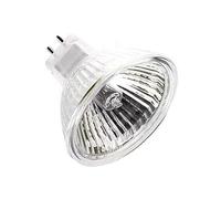 DLEDMOP Ampoule halogène MR16 24V 50W 20W 35W GU5.3 MR16 Ampoules halogènes Couvercle en verre pour lampe de bureau Rail Light(1PCS / 20W)