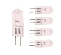 DLEDMOP Lampe Halogène Basse Tension G6.35 Clear Dimmable T4 12V GY6.35 JC 35 Watt 35W 12 Volt Halogène Ampoule Éclairage Cuisine Salle de bain Miroir Luminaire gy6.35 20W 5PCS