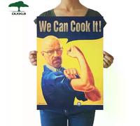 DLKKLB Breaking Bad Vintage Poster We Can Cook Fun Kraft Paper Home Decor Painting 51.5x36cm Chambre Cuisine Sticker Mural~000492
