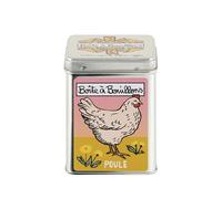 DLP - Boîte à Bouillons en Métal - Poule Vintage
